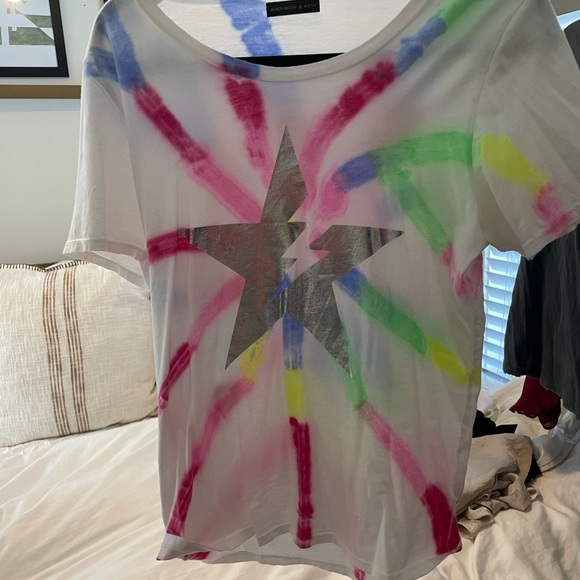 Aqua Tye Dye Tee - Picture 2 of 3